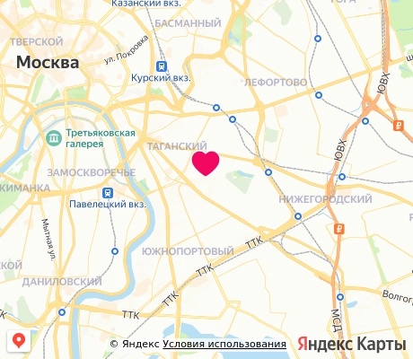 На карте