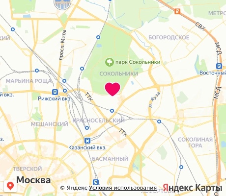 На карте