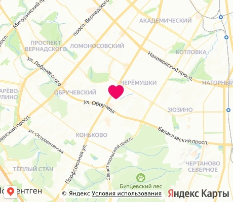 На карте