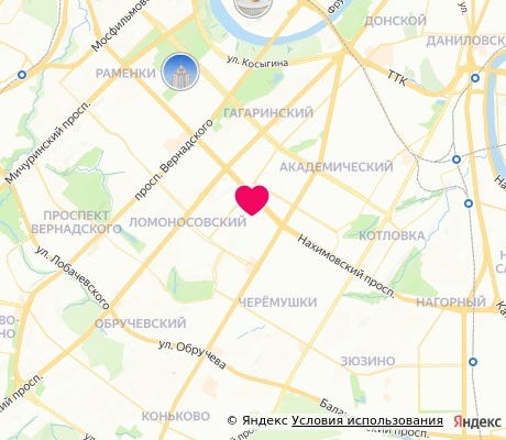 На карте