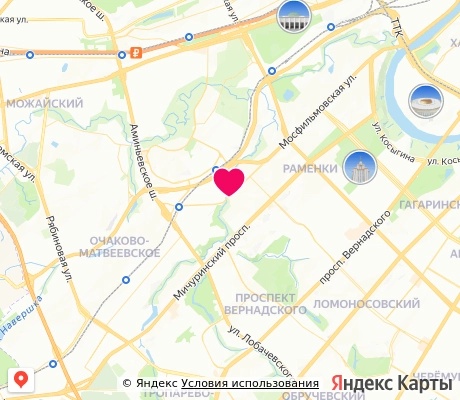 На карте