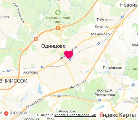 На карте