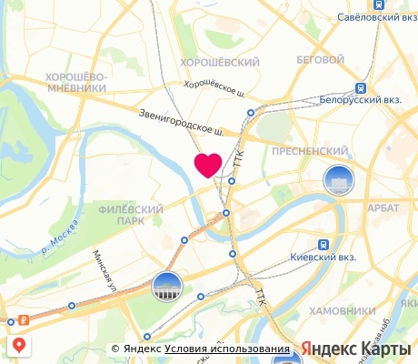 На карте