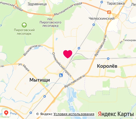 На карте