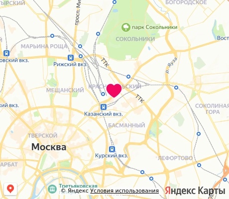 На карте