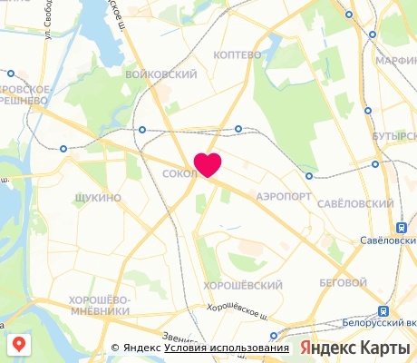 На карте