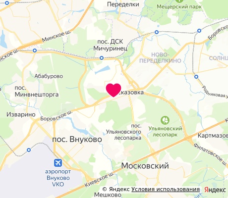 На карте