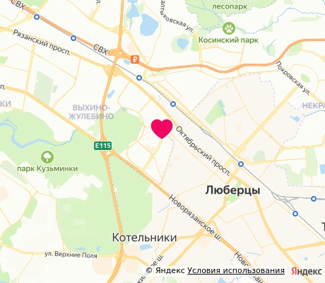 На карте