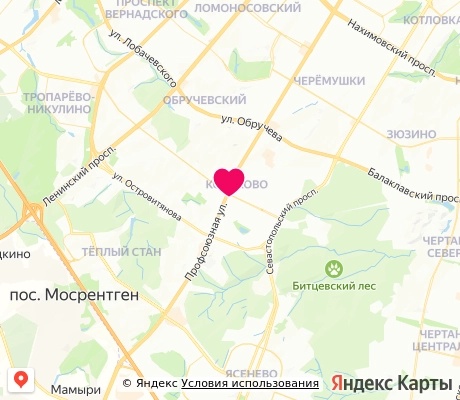 На карте