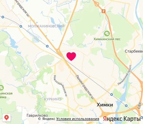 На карте