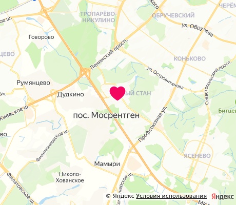 На карте