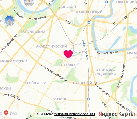 На карте