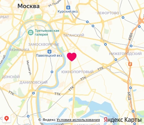 На карте