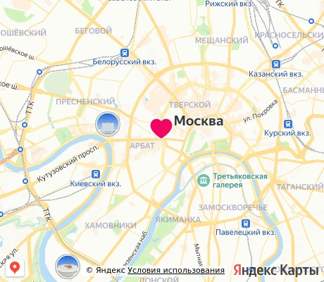 На карте