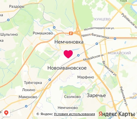 На карте