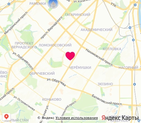 На карте