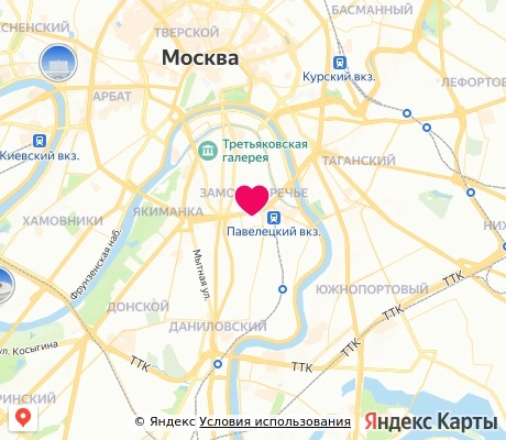 На карте