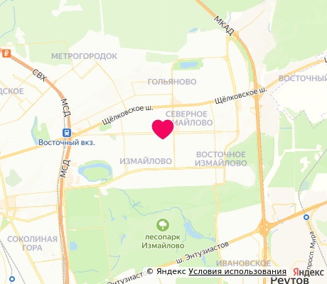 На карте