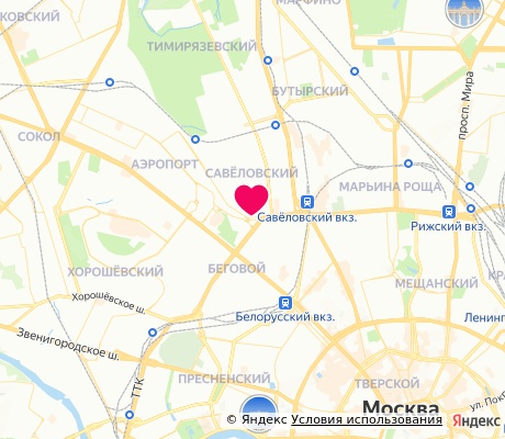 На карте