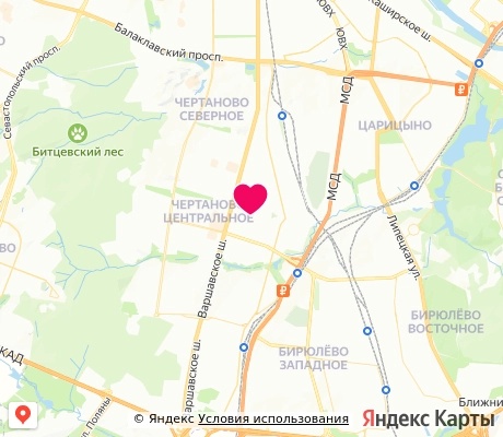 На карте