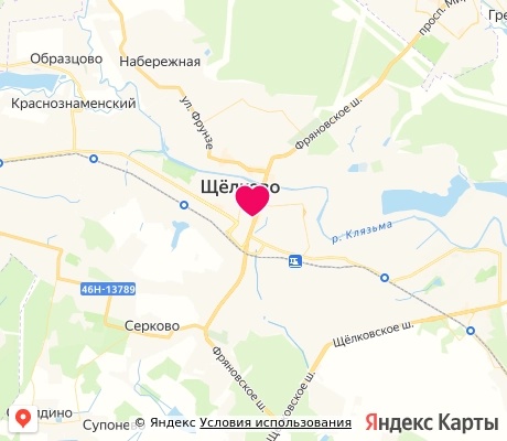 На карте
