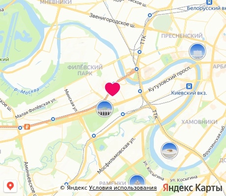 На карте