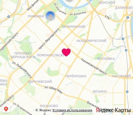 На карте