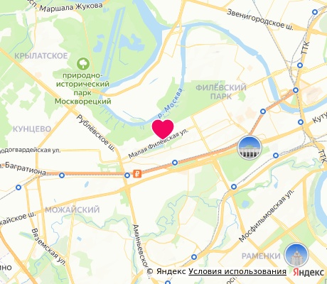 На карте