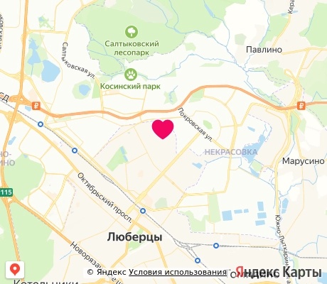 На карте