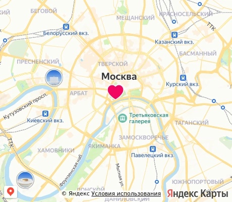 На карте