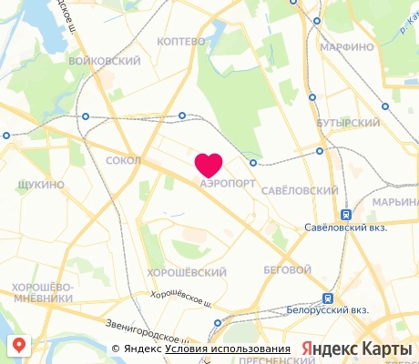 На карте