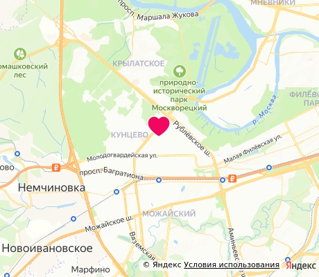 На карте