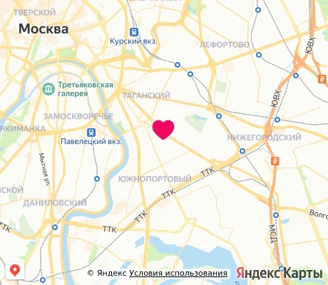 На карте