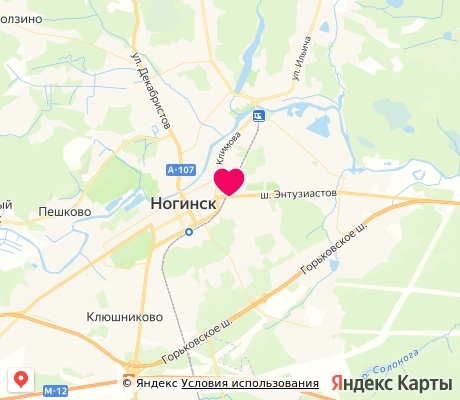 На карте