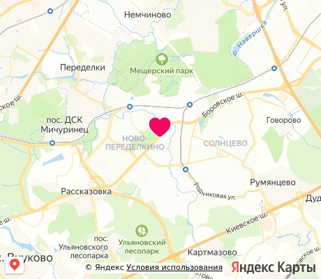 На карте