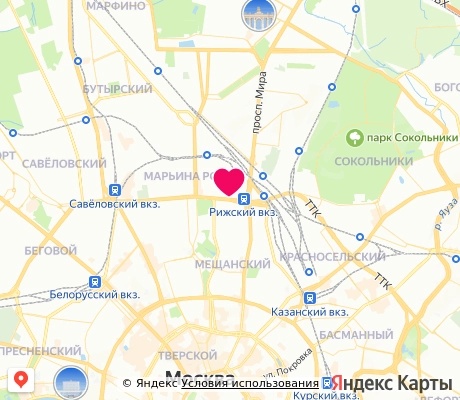 На карте
