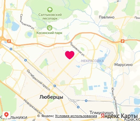 На карте