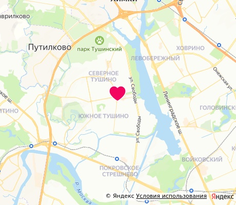 На карте