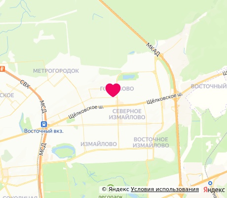На карте