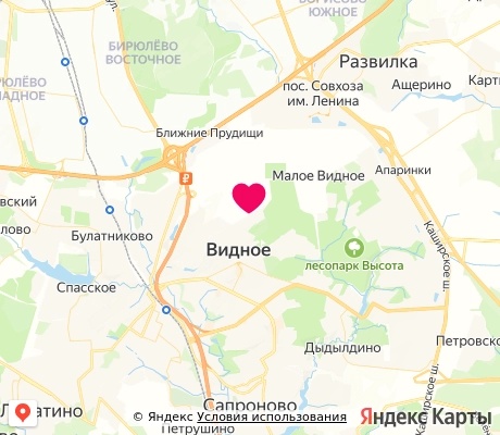 На карте