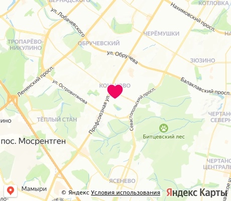 На карте