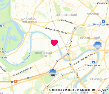 На карте