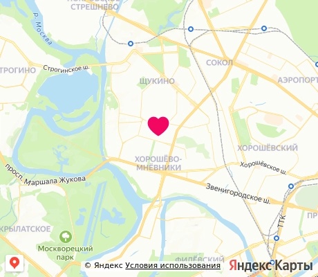 На карте