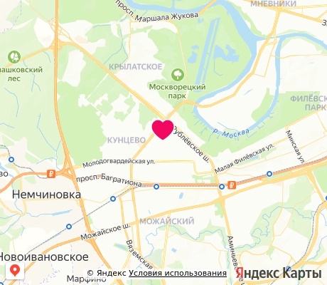 На карте