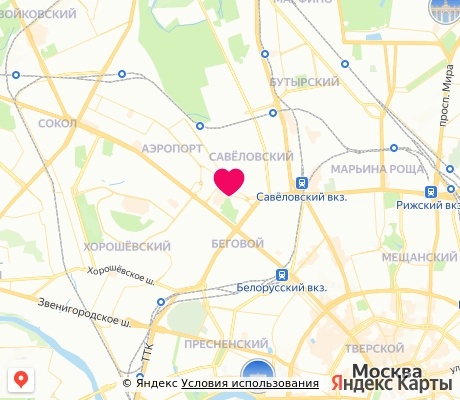 На карте