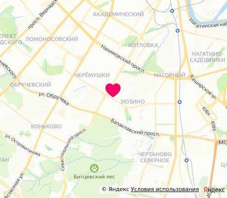 На карте