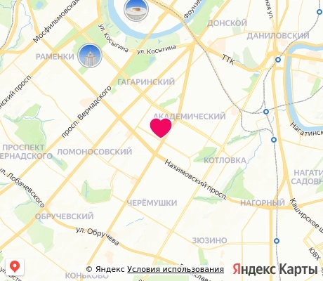 На карте