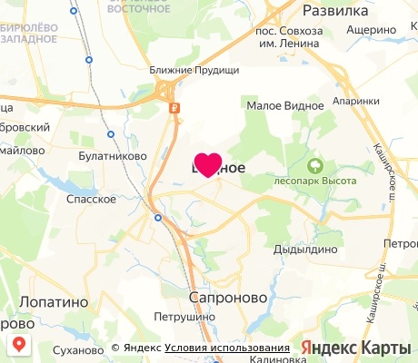 На карте