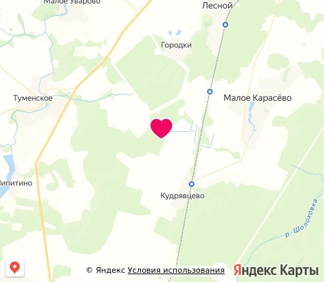 На карте