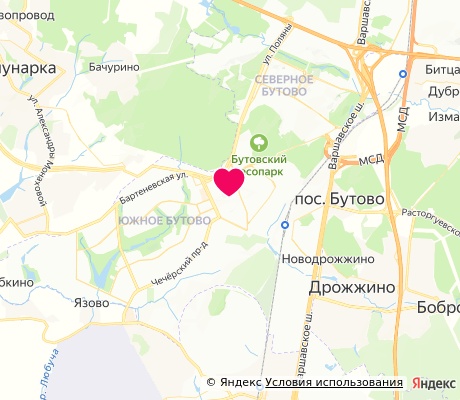 На карте
